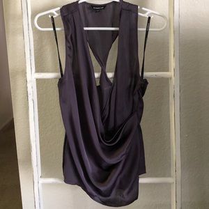 Bebe Silk Tank Top Blouse